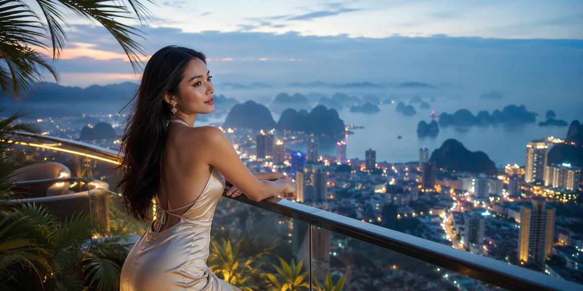 Du khách tại vịnh Hạ Long sử dụng điện thoại nạp tiền và nhận voucher hoàn tiền mada3