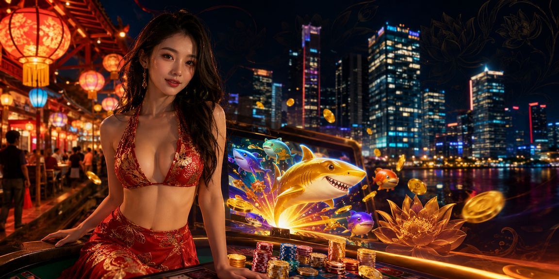 Người dùng tại Hà Nội chơi bắn cá online vào buổi tối