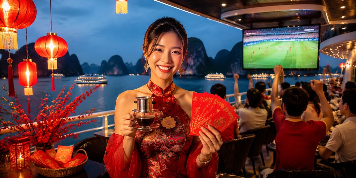 Không khí casino trực tuyến sôi động tại Vietnam – bàn cược và đèn neon rực rỡ